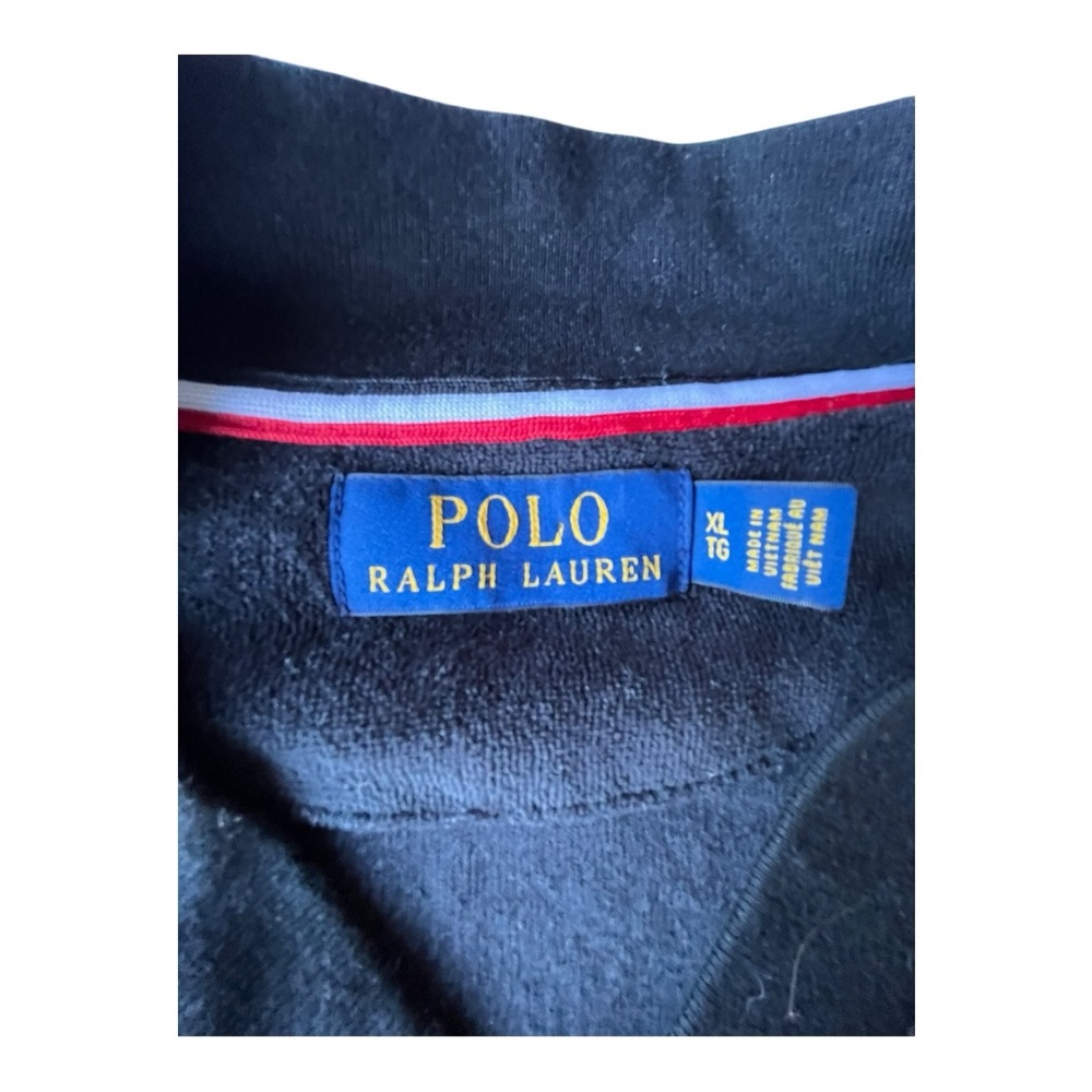 Polo Ralph Lauren Velour Baseball Jacket, Men’s XL - Picture 4 of 7